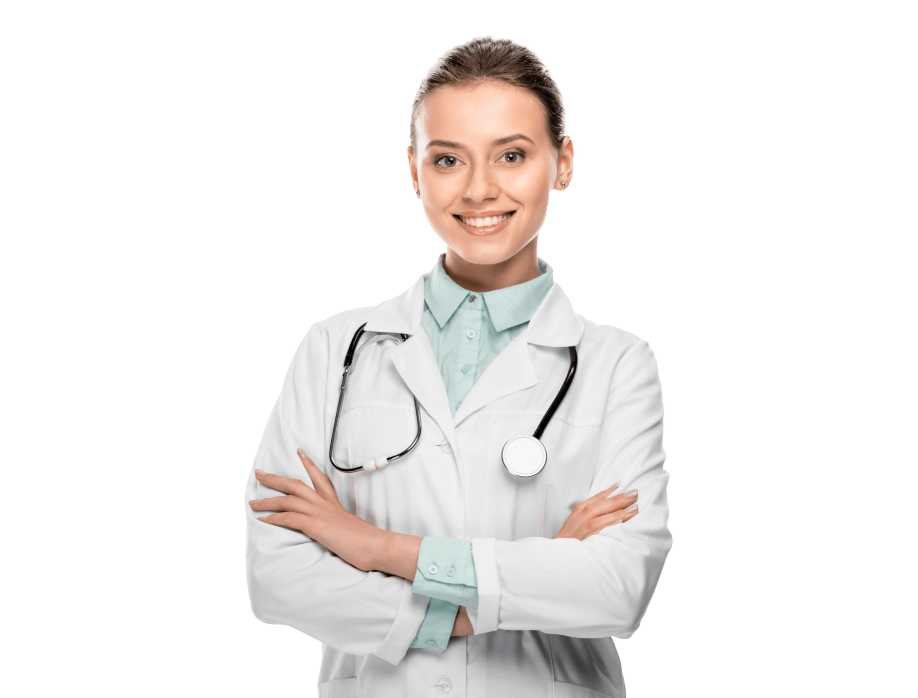 девушка врач